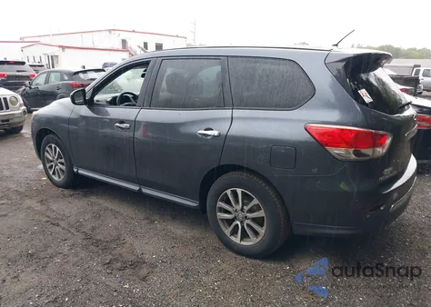 2014 Nissan Pathfinder S z USA, uszkodzony, nr VIN 5N1AR2MNXEC618679